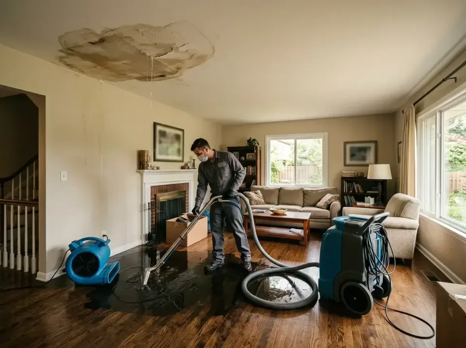 attic-pipe-burst-ceiling-drip-008 — frequently asked questions, Water Damage Restoration & Carpet Care in Balcones Heights,…